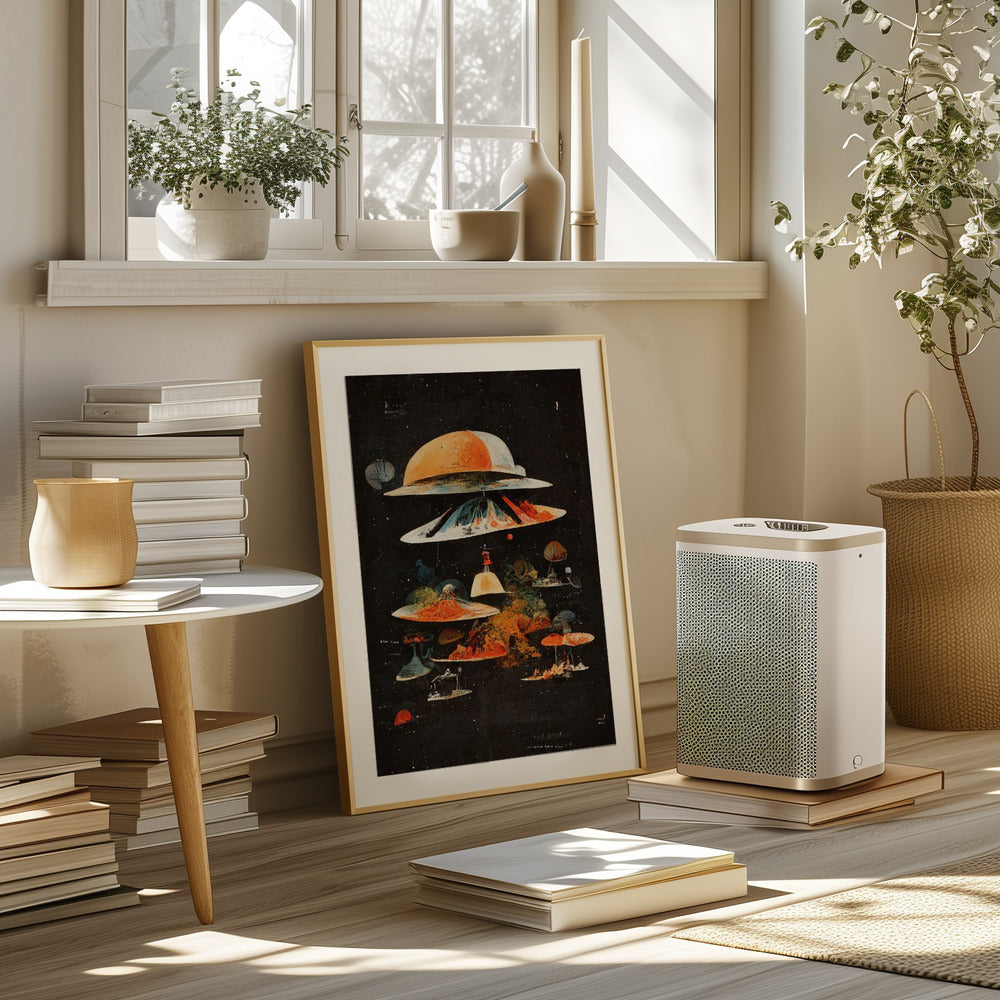 Flying Saucers Poster