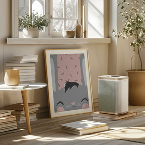 Little Bunny (pink) Poster