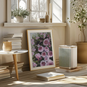 Aurorie painterly roses Poster