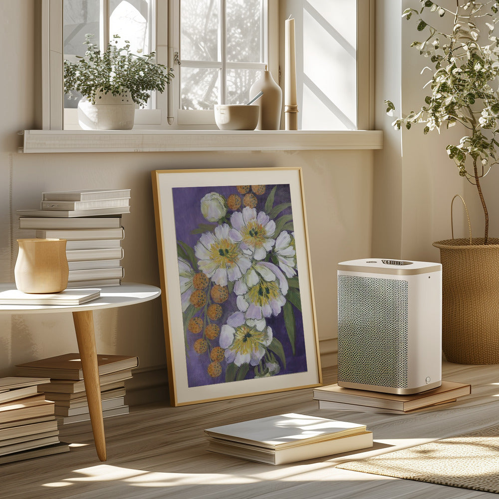 Choi painterly bouquet Poster