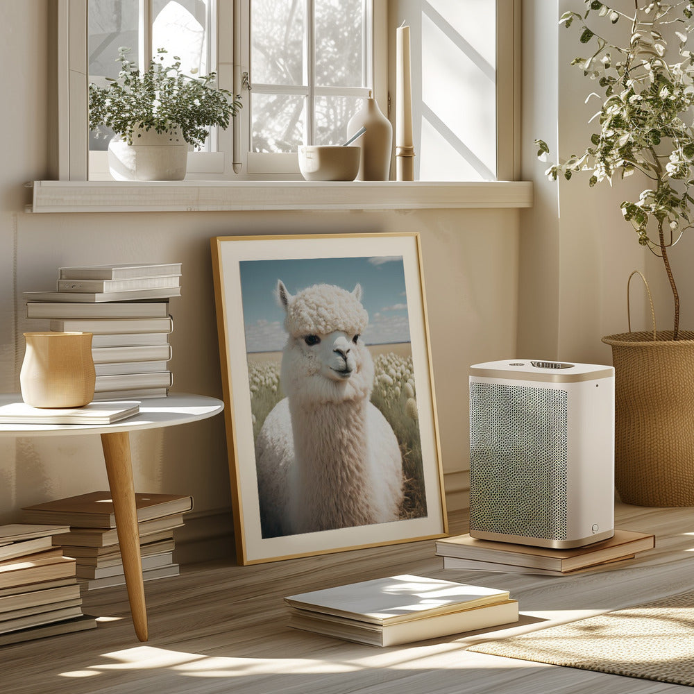 Cute Llama Poster