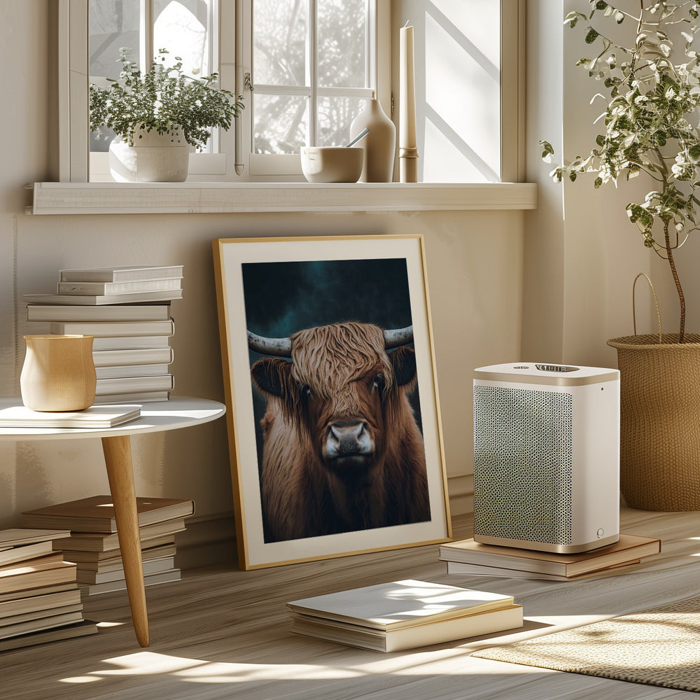 Highland Cow Poster