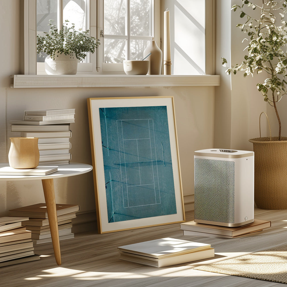 Tennis Court Green 2 Poster