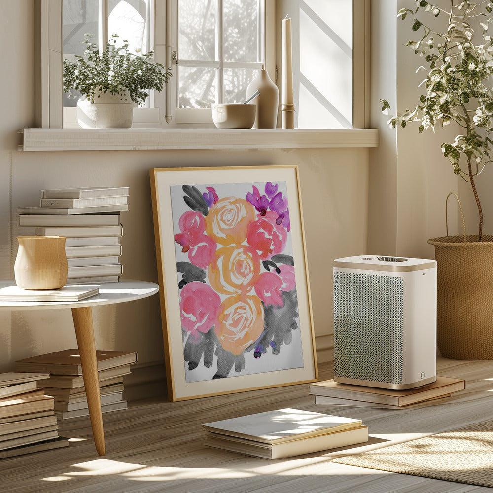 Olympe florals I Poster