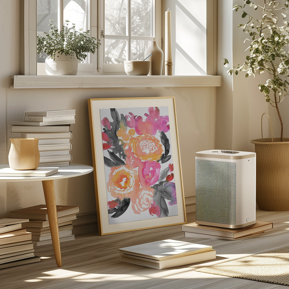 Olympe florals II Poster