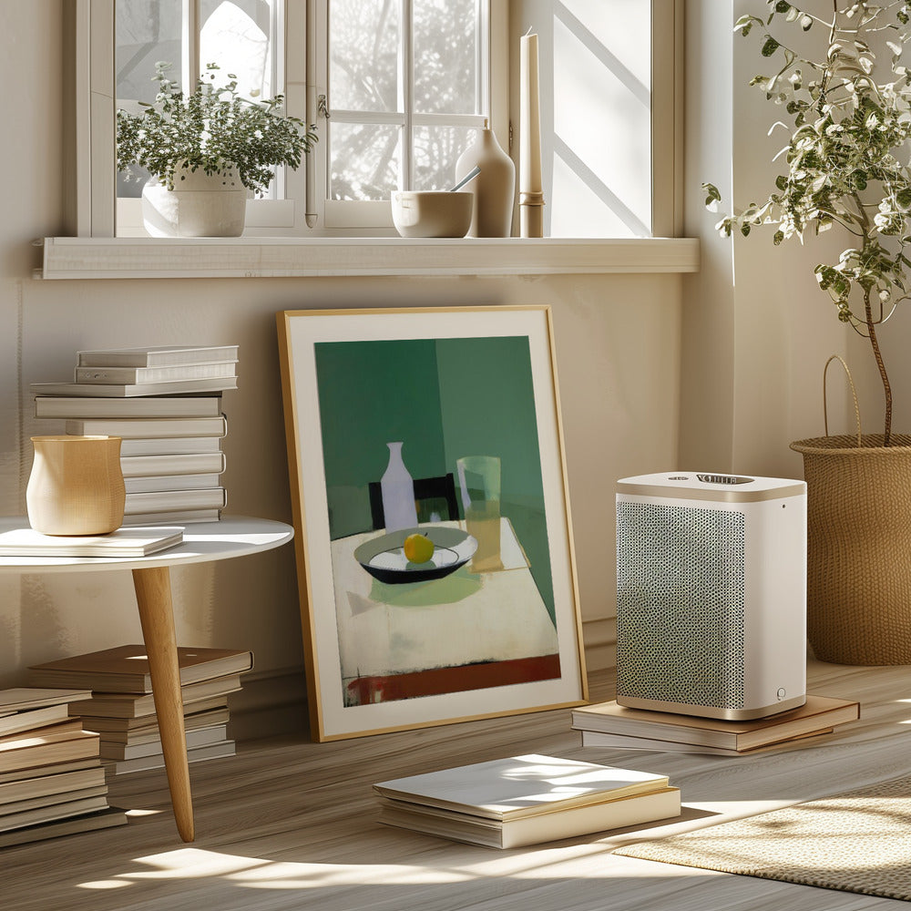 Still Life With Apple Poster