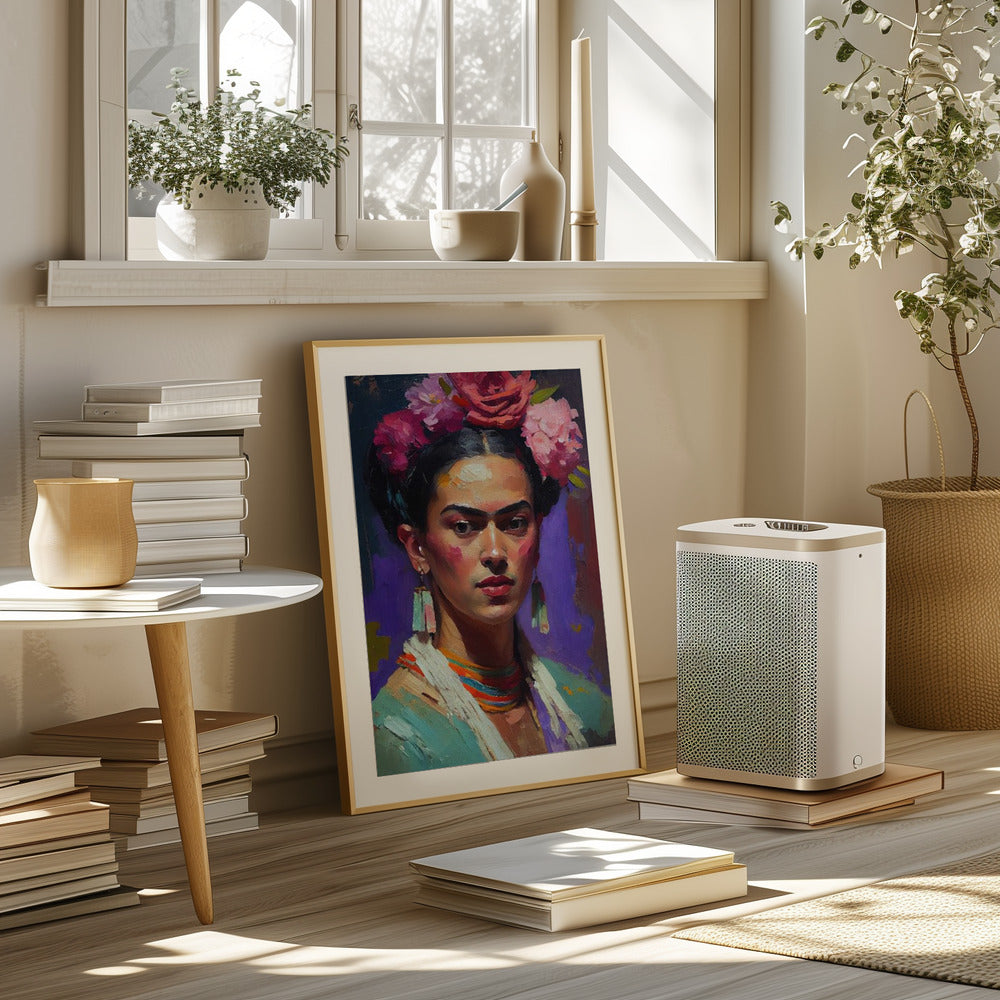 Portrait Of Frida Poster