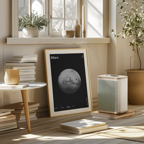 Solar System Mars Poster