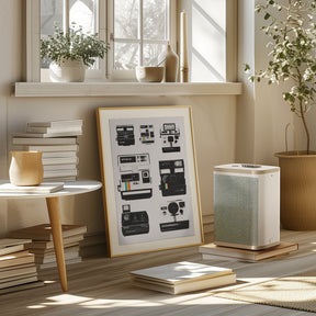 Instant Camera Collection Poster