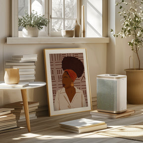 Afro puff Poster