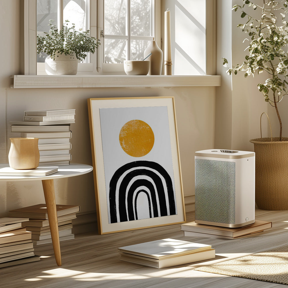 Arch Line Art Poster