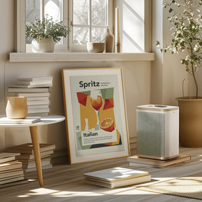 Aperol spritz print Poster