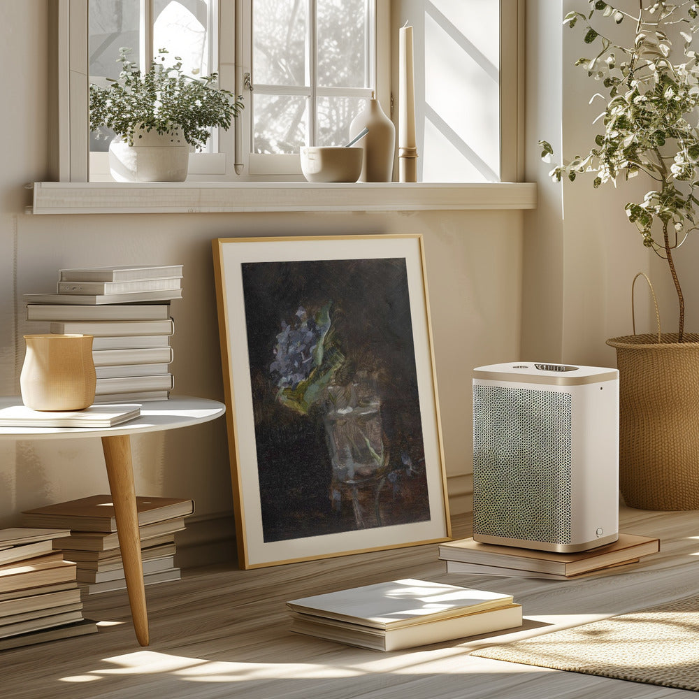 Bouquet of Violets In a Vase (1882) Poster