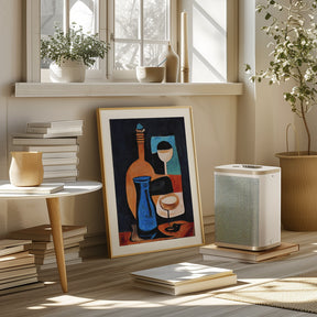 Still Life With Wine Poster