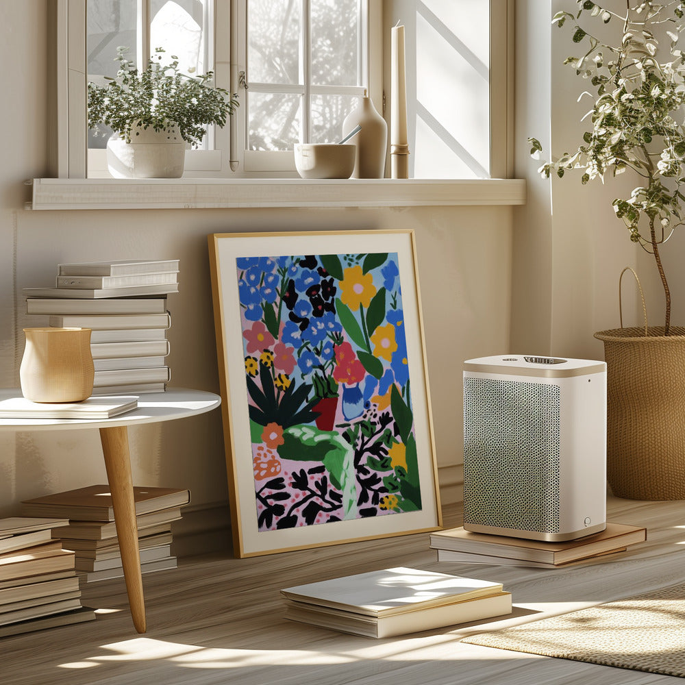 Flower Impressions No 2 Poster