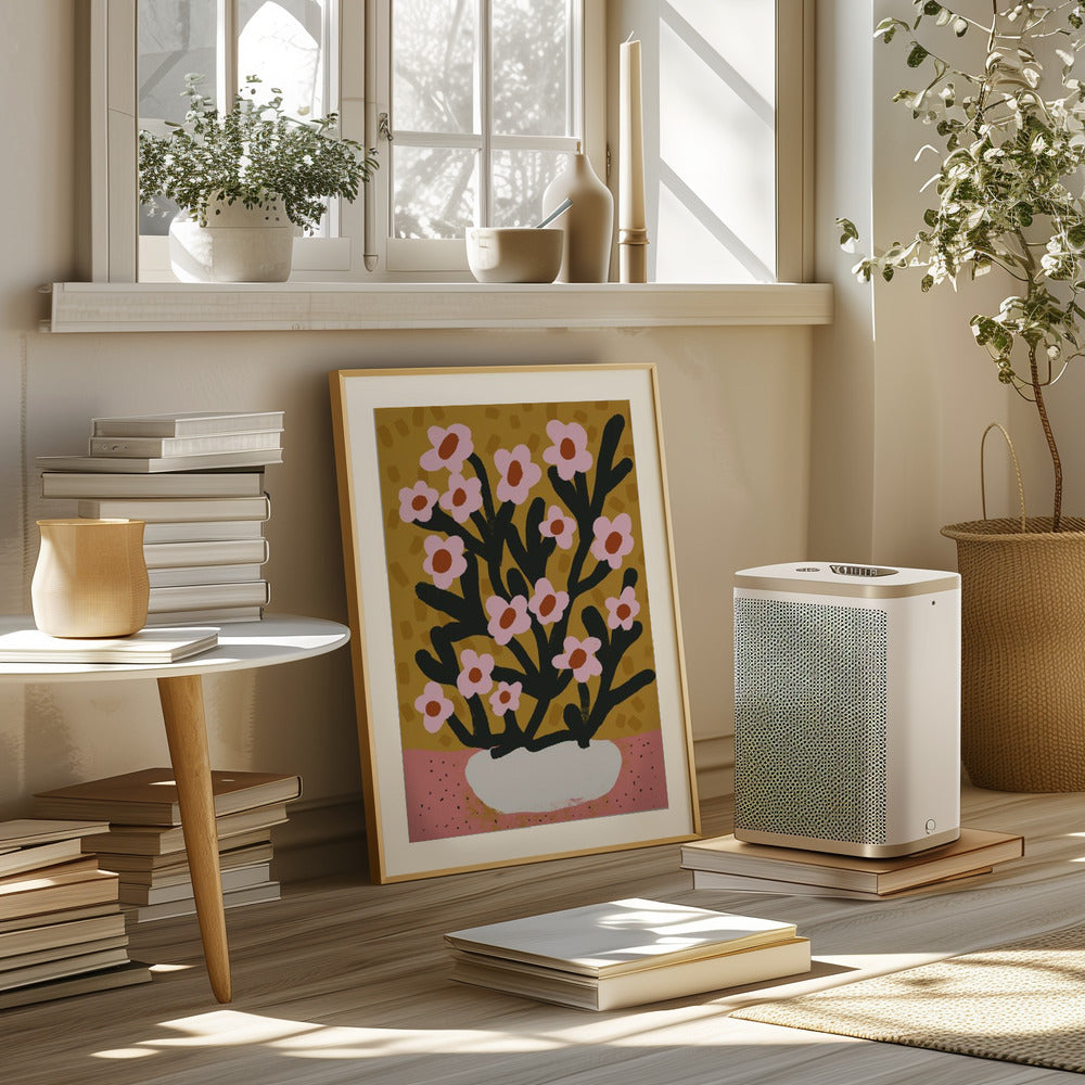 Pastel Flower Impression No 2 Poster