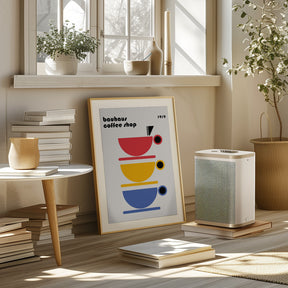 Bauhaus Coffee Minimalist Poster