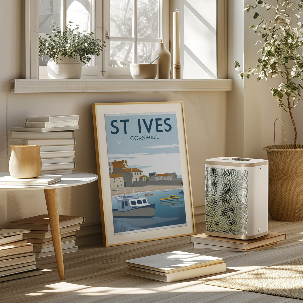 St Ives Travel Print Poster