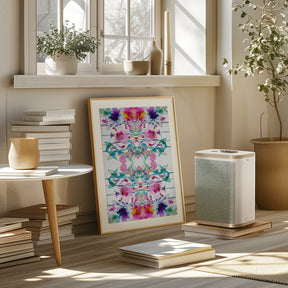 Watercolor Wildflower Poster