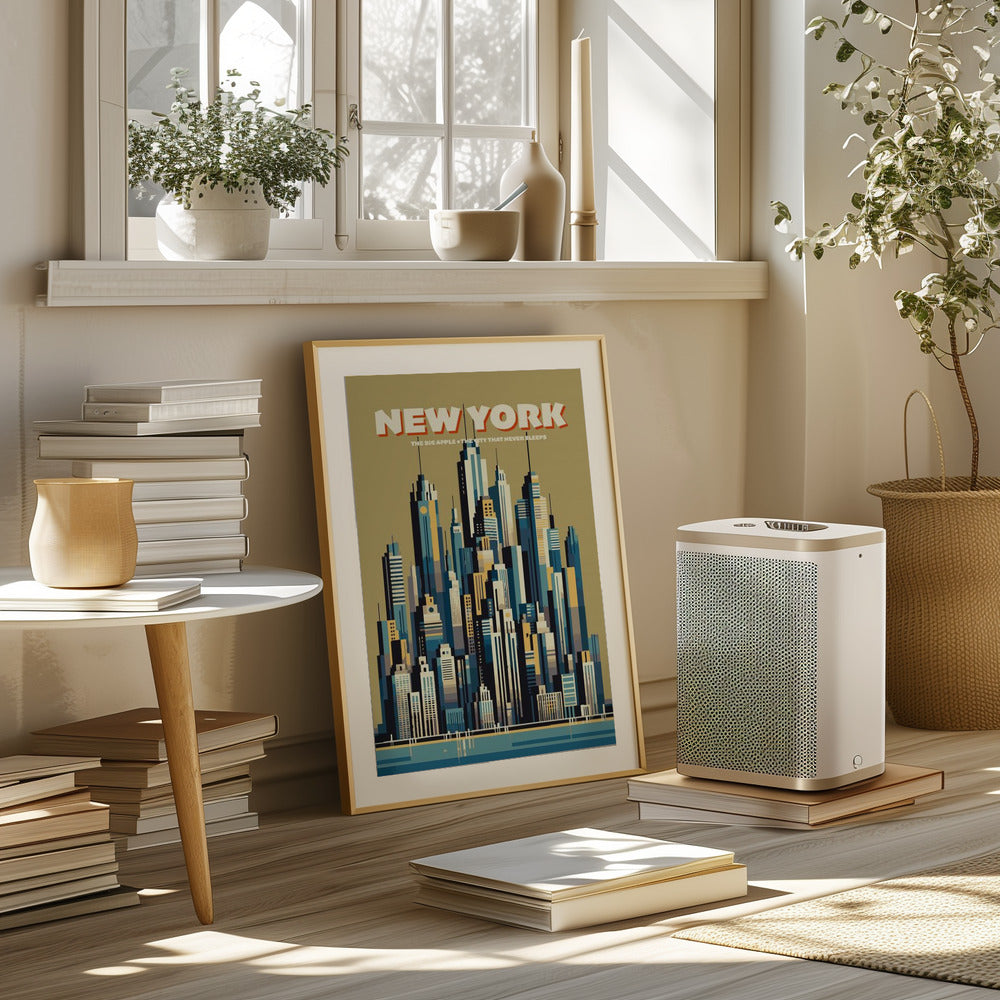 New York Skyline Poster