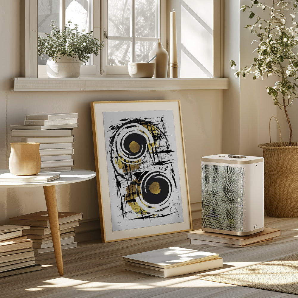 ABSTRACT ART Hypnotizing Poster