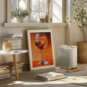 Aperol Spritz Orange Poster