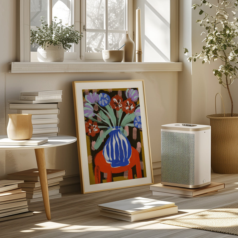 Floral still life no 2 Poster