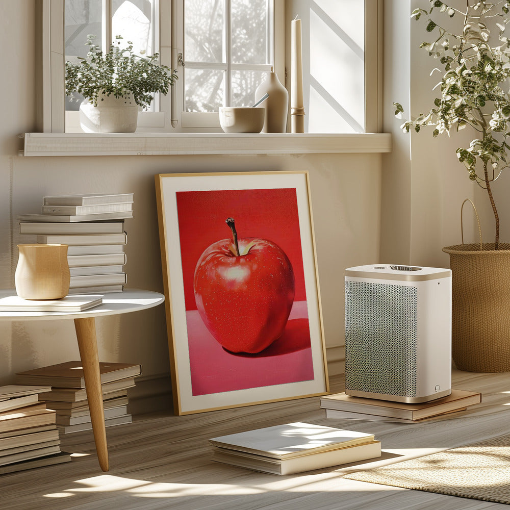 Red Apple Poster