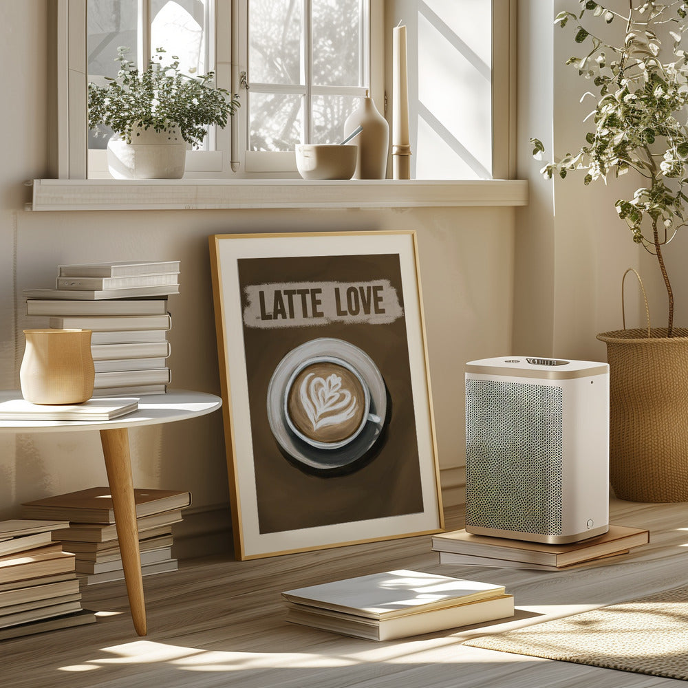 Latte Love Poster