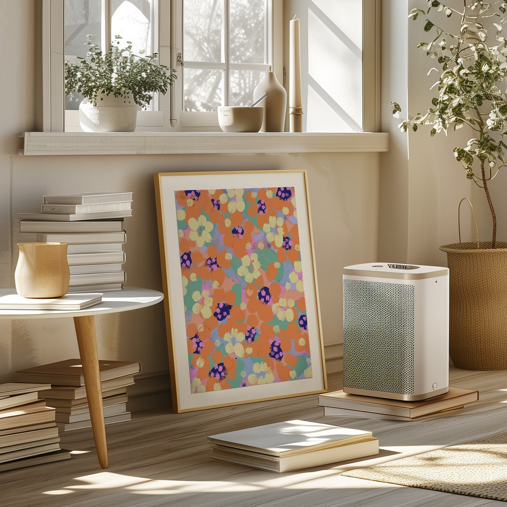 Flowerpattern Poster