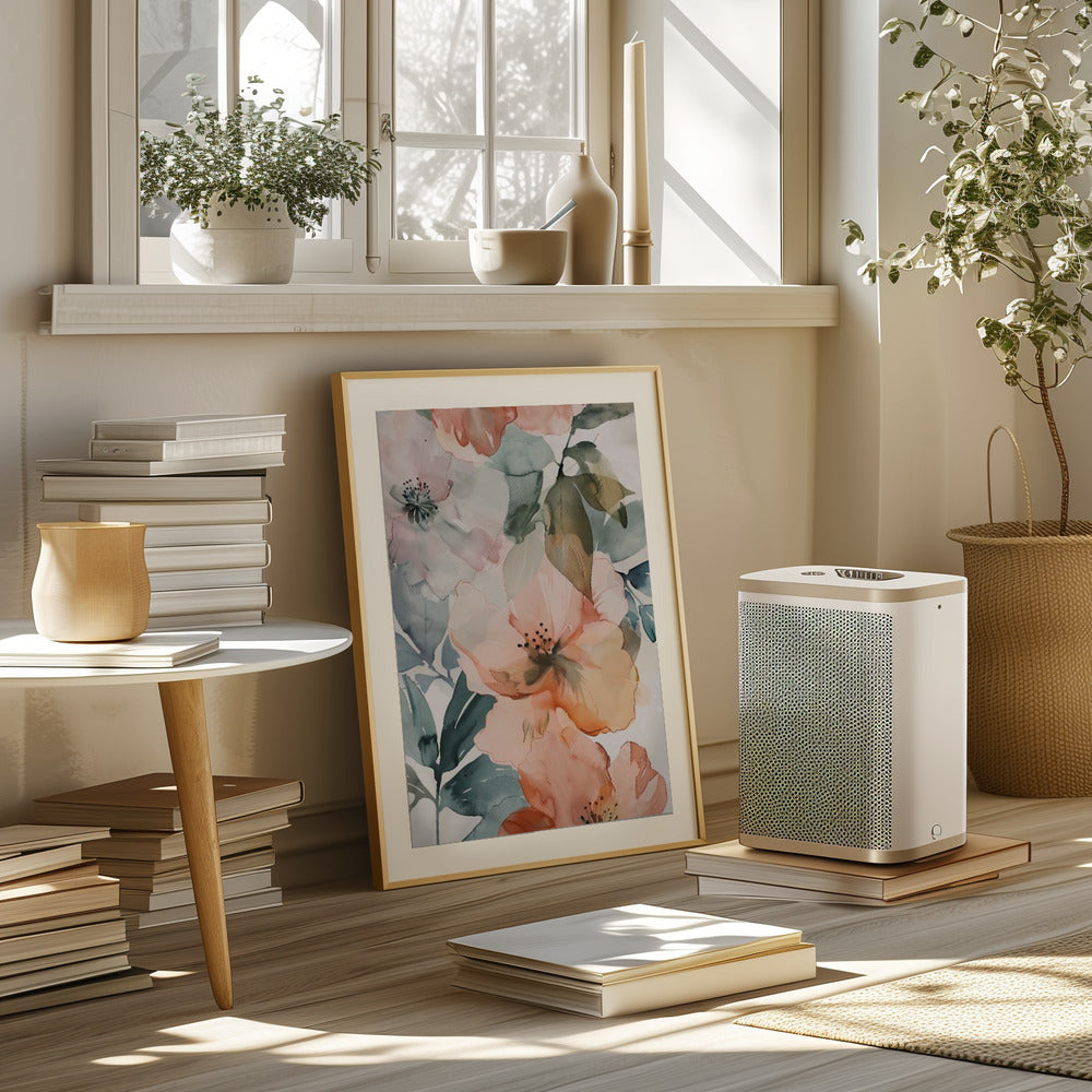 Watercolor Floral No. 3 Poster