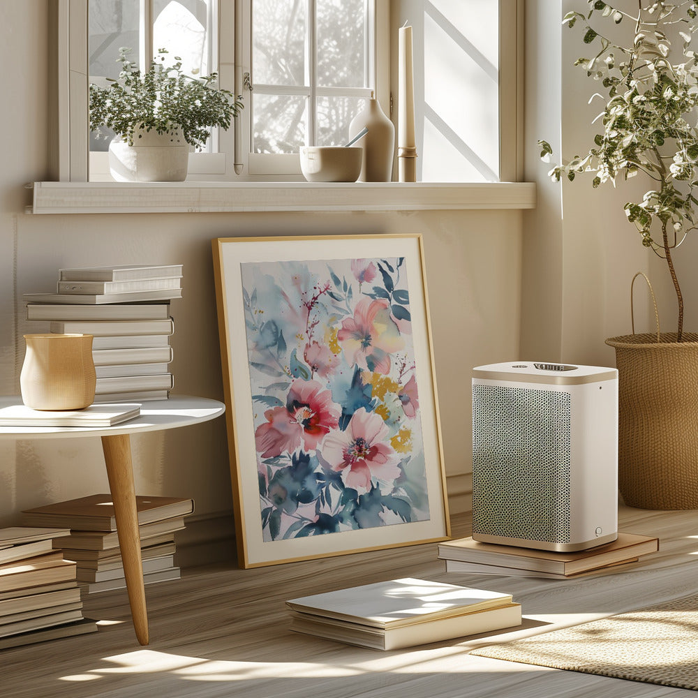 Watercolor Floral No. 4 Poster