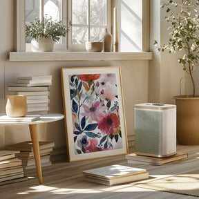 Watercolor Floral No. 5 Poster