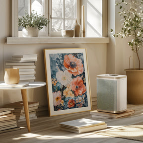 Watercolor Floral No. 7 Poster