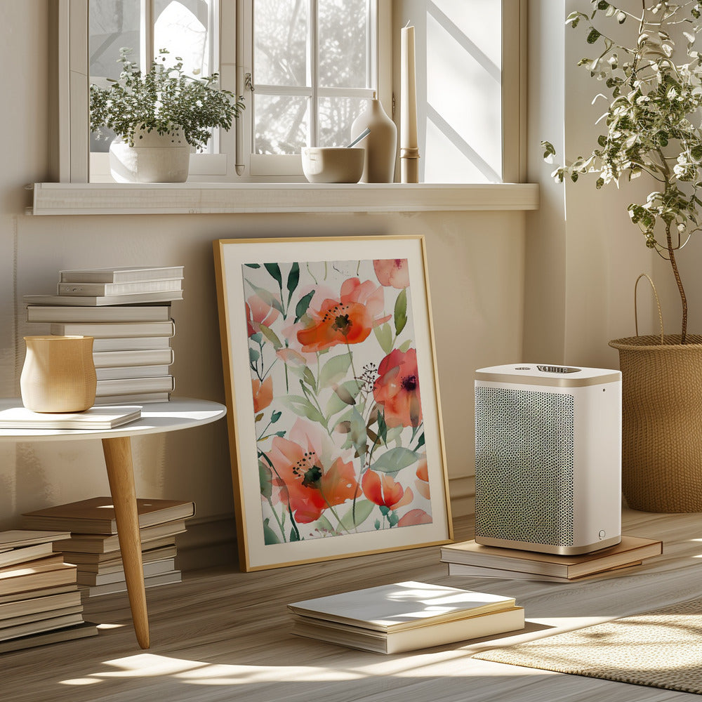 Watercolor Floral No. 10 Poster