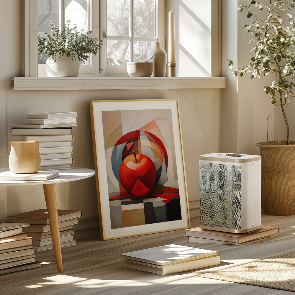 The Abstract Apple Poster