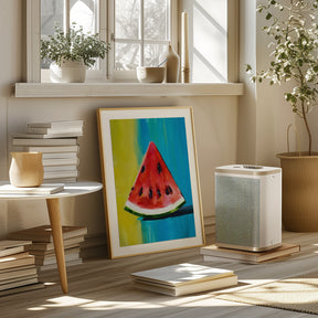 Watermelon Slice Poster