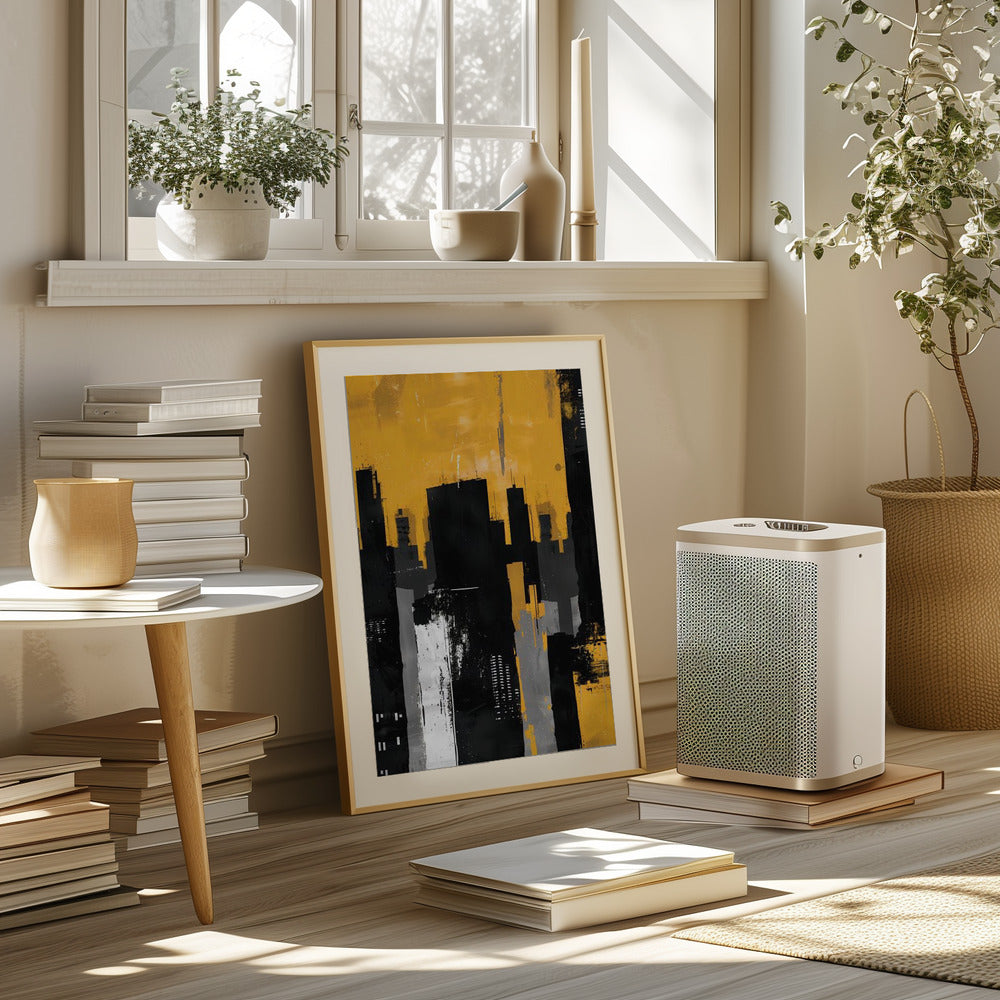 Big City Skyline Poster