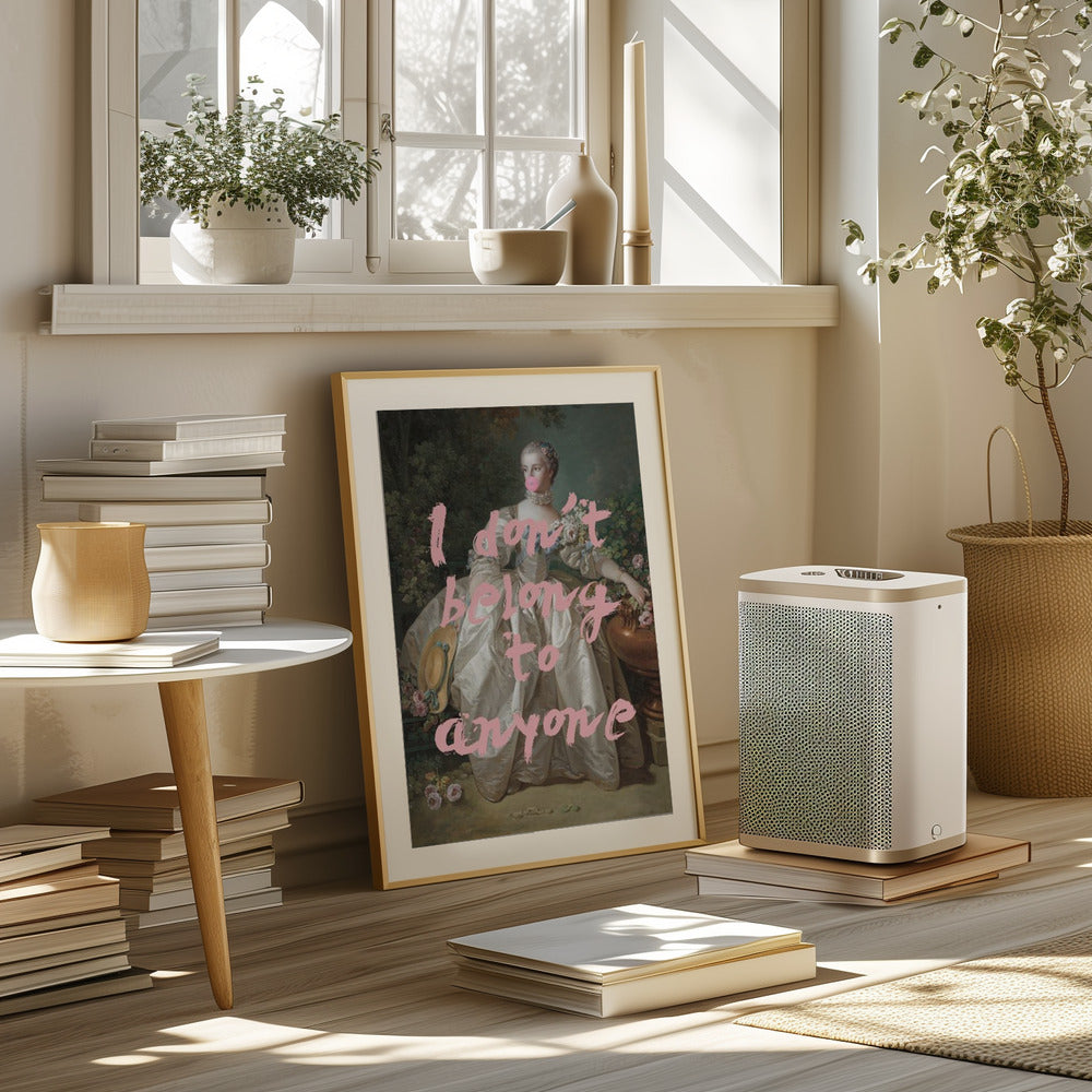 I Dont Belong To Anyone Poster