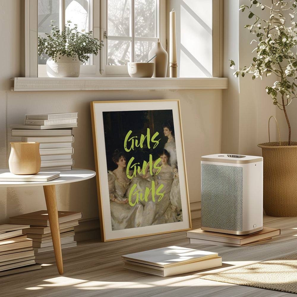 Girlsgirlsgirlsyellow Ratioiso Poster