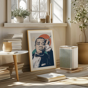 Louis Armstrong Portrait Poster