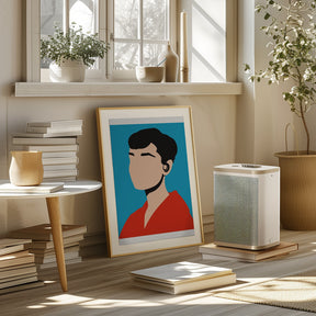 Audrey Hepburn Minimalist Pop Art Poster