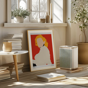 Marilyn Monroe Minimalist Pop Art Poster