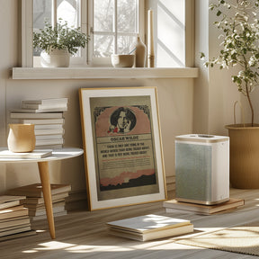 Oscar Wilde Print Poster