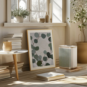 Round Eucalyptus Poster