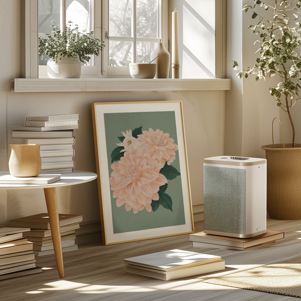 Aqua•real Canvas   Chiffon 2 Poster