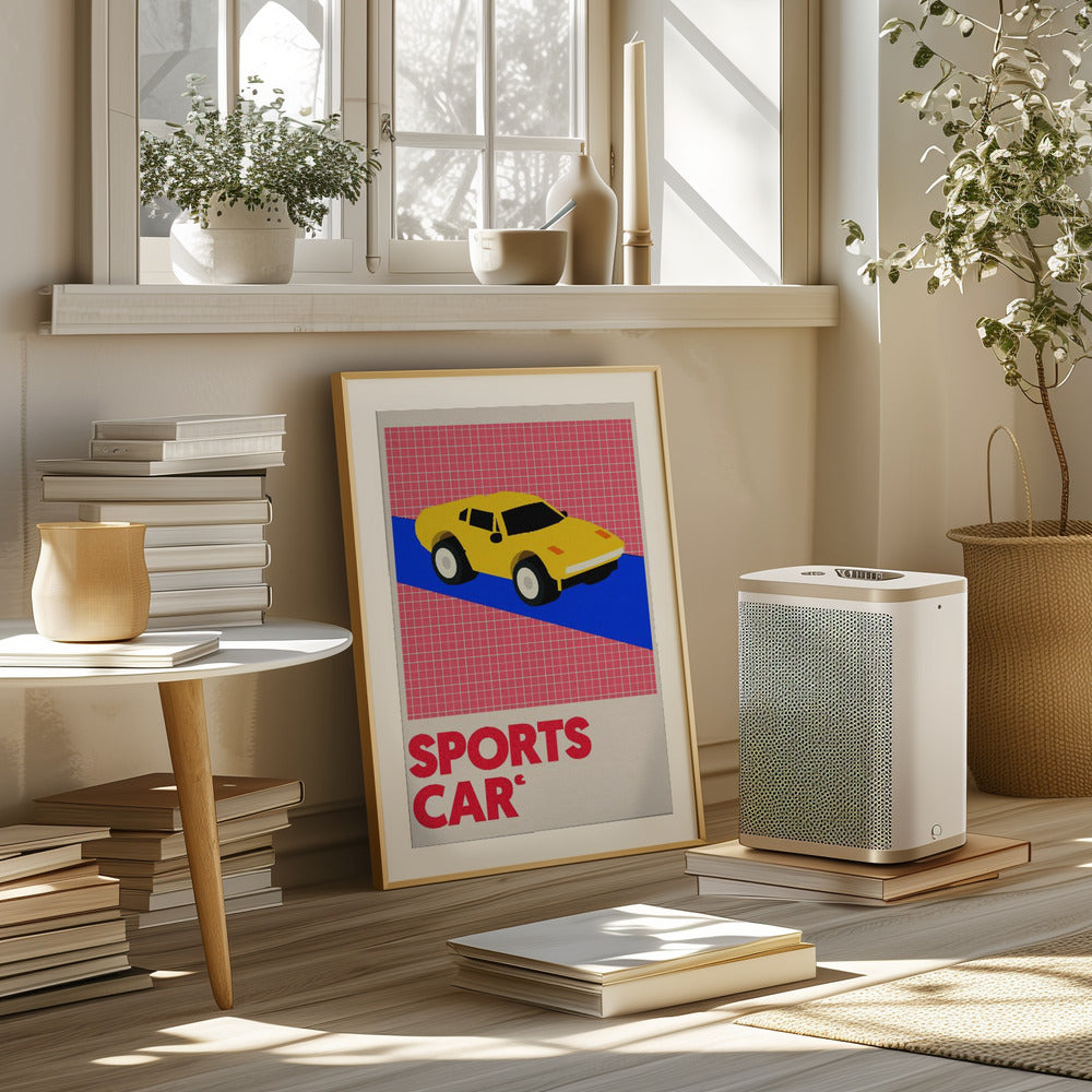 Sports Car Poster