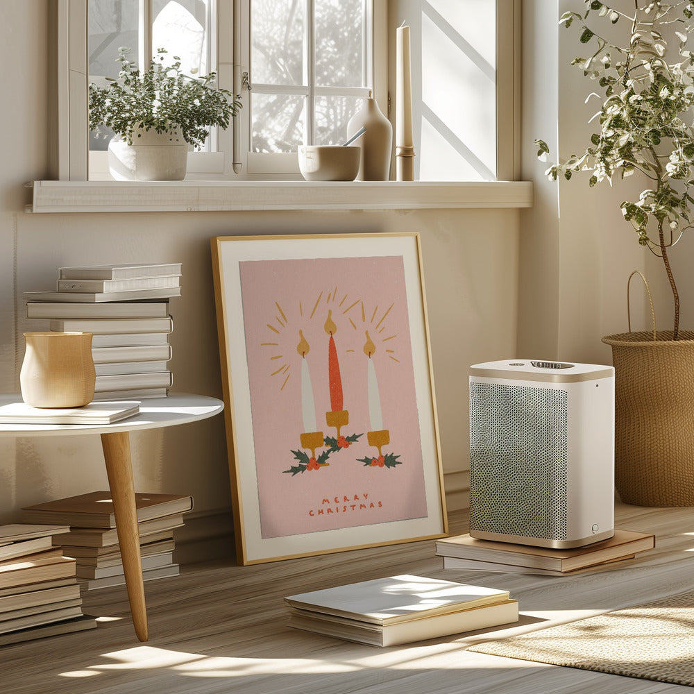 Christmas Candles Poster