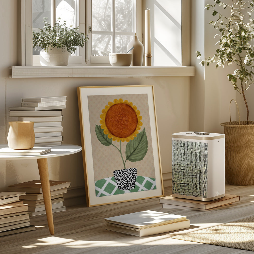 Sunflower Pot Poster