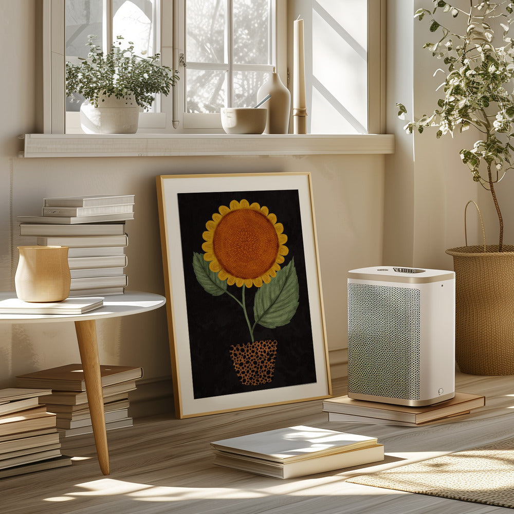 Sunflower Pot Poster